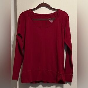 SATVA~ RED HOODIE~ LG